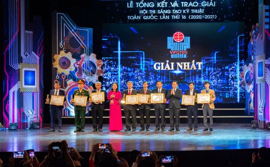 Lễ tổng kết và trao giải Hội thi Sáng tạo Kỹ thuật Toàn quốc lần thứ 16
