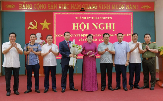 TP Thái Nguyên có tân Bí thư Thành ủy nhiệm kỳ 2020 - 2025