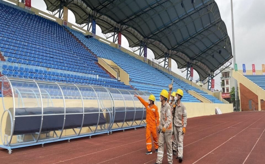 Điện lực Nam Định đảm bảo cấp điện thông suốt và an toàn cho SEAGames 31