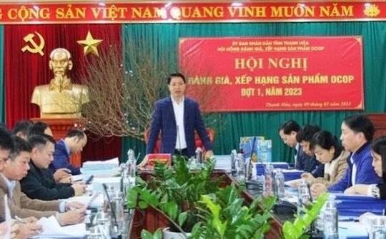 Thanh Hóa đánh giá, xếp hạng sản phẩm OCOP cấp tỉnh đợt 1 năm 2023