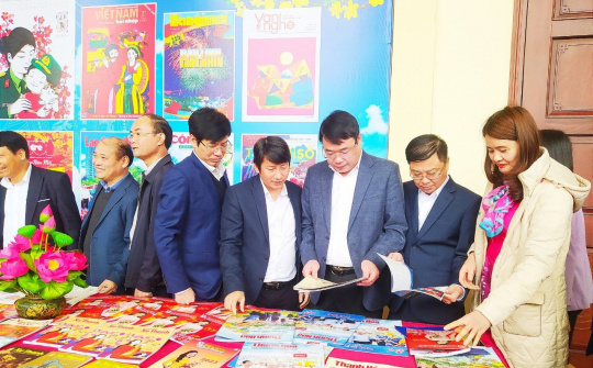 Thanh Hoá: Hội Báo xuân Quý Mão tại huyện Quảng Xương quy tụ hàng trăm Ấn phẩm báo chí