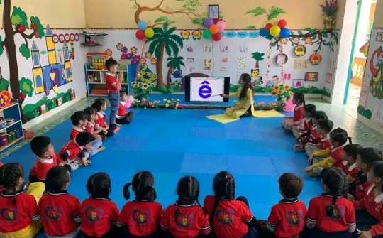 Trường Mầm non Thị trấn Nga Sơn: Nâng cao chất lượng chăm sóc, giáo dục trẻ