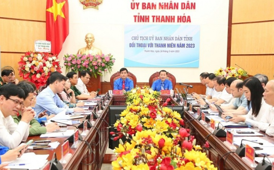 Thanh Hoá: Chủ tịch UBND tỉnh đối thoại với thanh niên