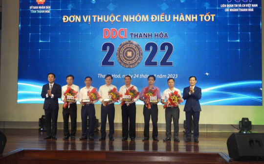 Thanh Hóa: Tổ chức lễ công bố chỉ số DDCI năm 2022