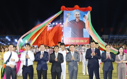 Thanh Hoá: Khai mạc Đại hội TDTT tỉnh lần thứ IX năm 2022