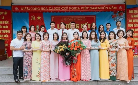 TP Thanh Hoá: Trường THCS Cù Chính Lan đạt con số kỷ lục trong tuyển sinh đầu cấp