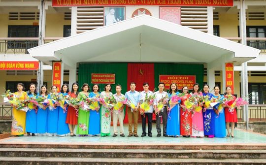 Trường Trung học cơ sở Hoằng Trinh: Chặng đường dài vươn lên không ngừng nghỉ