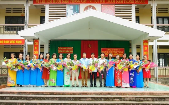 Trường Trung học cơ sở Hoằng Trinh: Chặng đường dài vươn lên không ngừng nghỉ