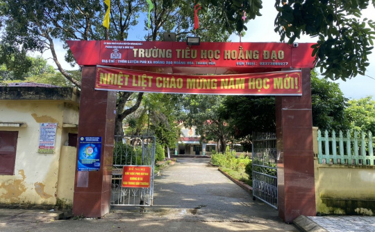 Trường tiểu học Hoằng Đạo: Dấu ấn 60 năm xây dựng và phát triển