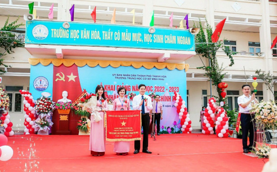 Trường THCS Minh Khai: Tự hào mái trường mang tên người nữ anh hùng Nguyễn Thị Minh Khai