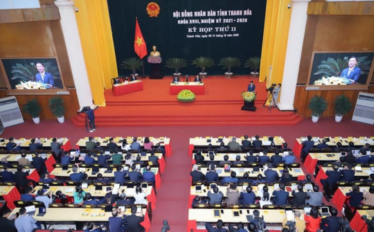 Kỳ họp thứ 11, HĐND tỉnh Thanh Hoá khoá XVIII: Sẽ quyết định nhiều nội dung, vấn đề quan trọng