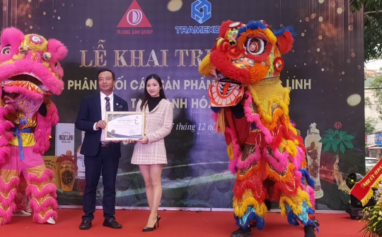 Khai trương các sản phẩm sâm Ngọc Linh tại Thanh Hóa
