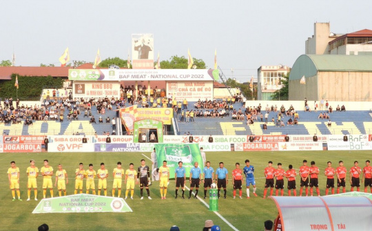 Đông Á Thanh Hóa thắng đậm trước Long An, giành vé vào tứ kết Cup QG