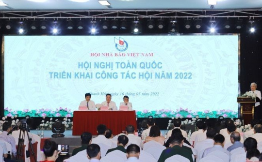 Hội Nhà báo Việt Nam triển khai công tác Hội năm 2022