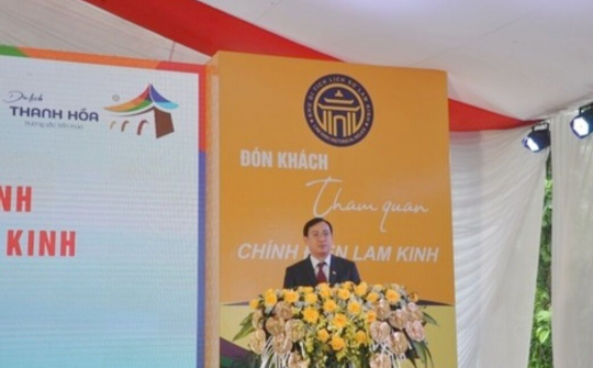 Thanh Hóa: Ra mắt sản phẩm du lịch thông minh và đón khách tham quan chính điện Lam Kinh