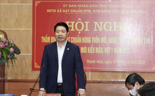 Thanh Hóa công nhận xã đạt chuẩn Nông thôn mới, NTM nâng cao, NTM kiểu mẫu năm 2022