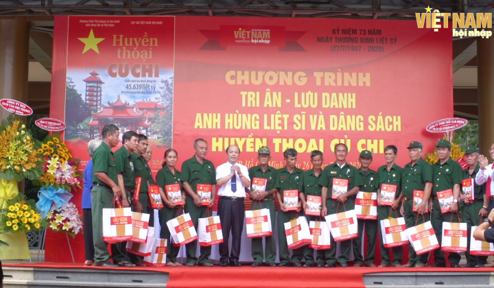 Tri ân lưu danh Anh hùng Liệt sĩ và Dâng sách Huyền thoại Củ Chi