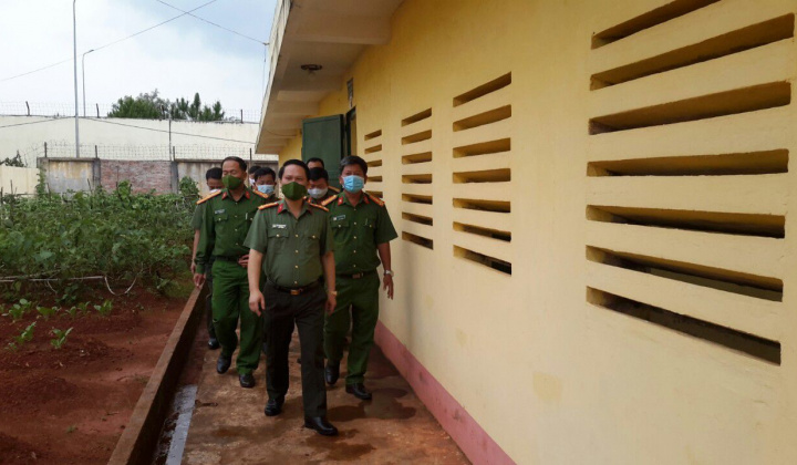 Đắk Nông: Giám đốc Công an tỉnh kiểm tra công tác bảo đảm an ninh, an toàn cơ sở giam giữ