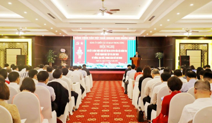 Đảng bộ Khối các cơ quan Trung ương tổ chức Sơ kết 5 năm thực hiện Chỉ thị 05-CT/TW