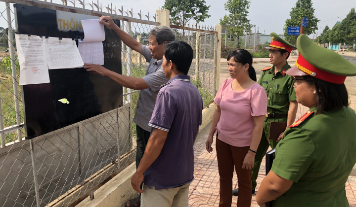 Công an Đắk Nông: Bảo đảm ANTT cho ngày hội lớn của toàn dân