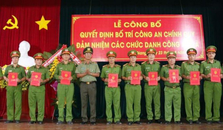 Quy định việc xây dựng Công an xã, thị trấn chính quy có hiệu lực từ ngày 16/5/2021