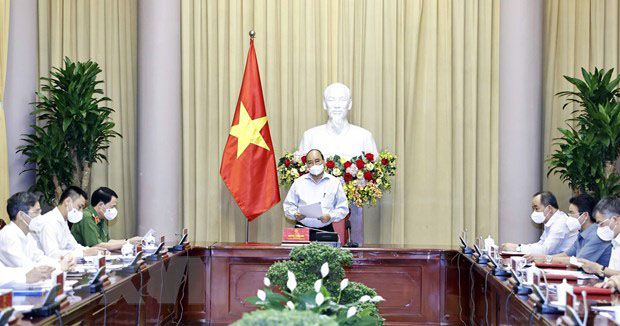 Chủ tịch nước Nguyễn Xuân Phúc chủ trì làm việc về Quyết định đặc xá năm 2021