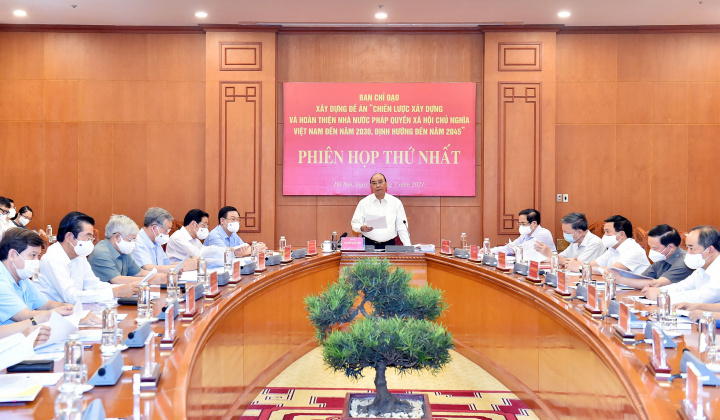 Hoàn thiện hệ thống pháp luật trong bối cảnh tiếp tục xây dựng Nhà nước pháp quyền xã hội chủ nghĩa kiến tạo phát triển, liêm chính, hành động hiện nay