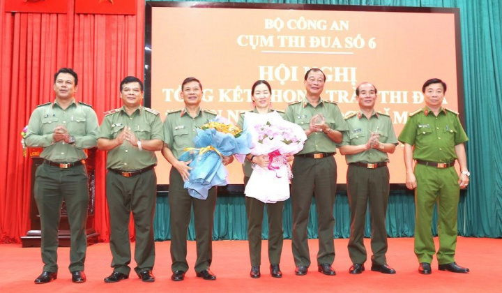 Công an Đắk Nông được Cụm thi đua số 6 đề nghị tặng Cờ thi đua của Chính phủ