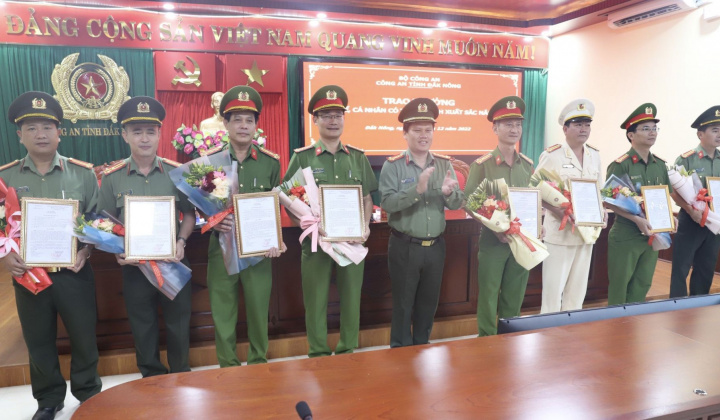 Đắk Nông: Công an thành phố Gia Nghĩa nỗ lực vì một cái Tết bình yên