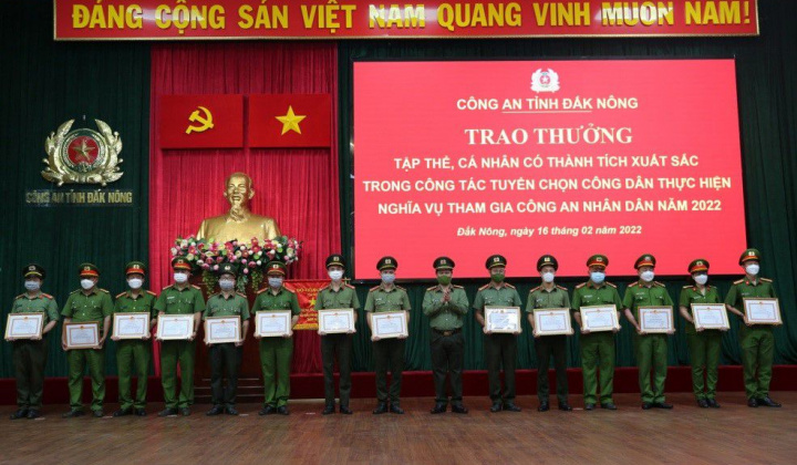 Công an Đắk Nông làm tốt công tác tuyển chọn công dân thực hiện nghĩa vụ tham gia CAND năm 2022