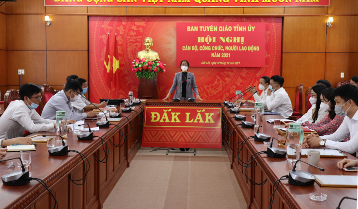 Đắk Lắk: Tăng cường vai trò tham mưu của Ban Tuyên giáo trong công tác phòng, chống dịch bệnh Covid-19