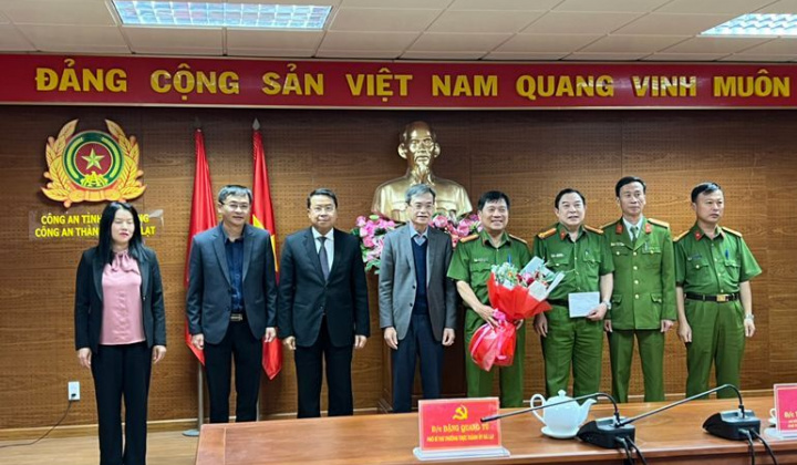 Đà Lạt: Thưởng nóng lực lượng Công an phá án trong thời gian ngắn