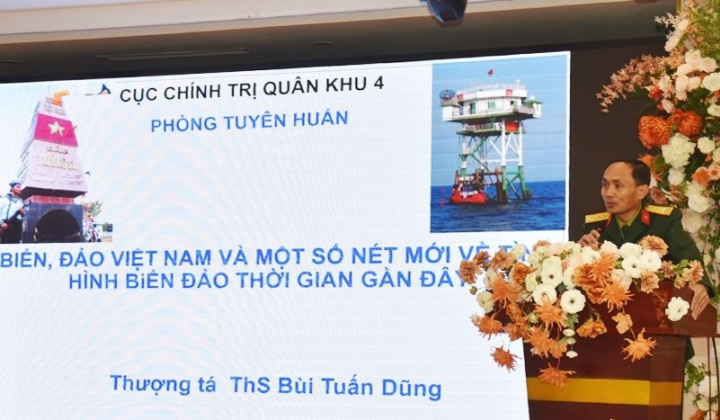 Hà Tĩnh: Tập huấn phổ biến chính sách, pháp luật về biển, đảo cho cán bộ, phóng viên
