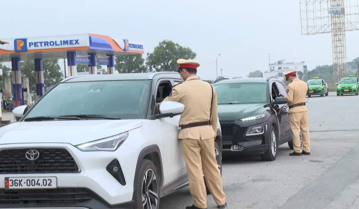 Thanh Hóa: Thành lập Tổ công tác đặc biệt xử lý vi phạm nồng độ cồn