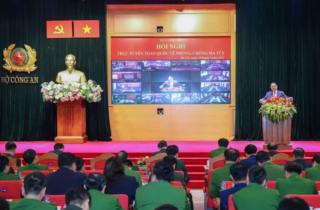 Hội nghị trực tuyến toàn quốc về phòng, chống ma túy