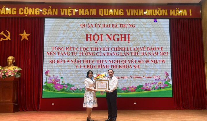 Tạp chí Việt Nam hội nhập đoạt giải chính thức cuộc thi viết chính luận về bảo vệ nền tảng tư tưởng của Đảng