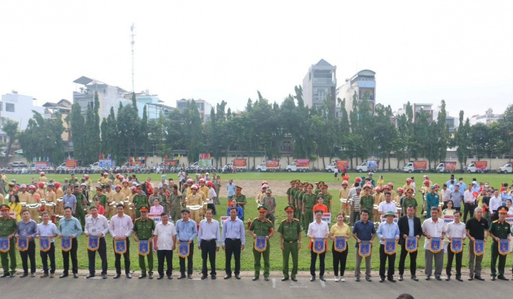 UBND quận Gò Vấp tổ chức Hội thi PCCC và CNCH cho lực lượng PCCC tại chỗ