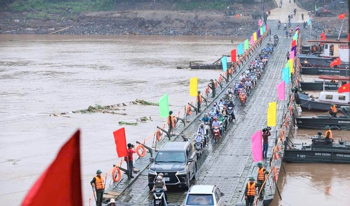 Xây dựng cầu Phong Châu mới theo quy định về xây dựng công trình khẩn cấp