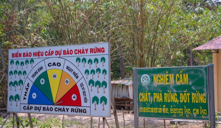 Tăng cường triển khai các biện pháp cấp bách phòng cháy, chữa cháy rừng