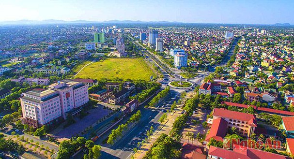 Thành phố Vinh mở rộng đạt tiêu chí đô thị loại I
