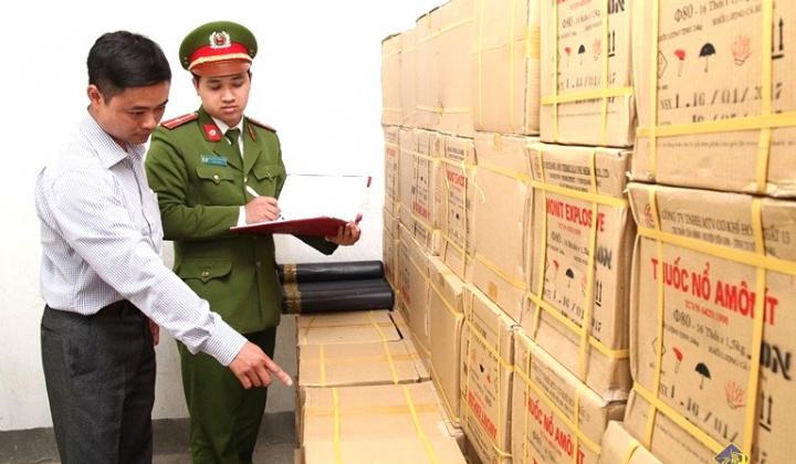 Quy định mới về quản lý vật liệu nổ công nghiệp và tiền chất thuốc nổ