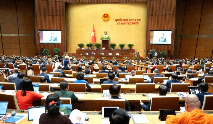 Khai mạc trọng thể Kỳ họp thứ 10 - Kỳ họp thường kỳ cuối cùng Quốc hội khoá XV