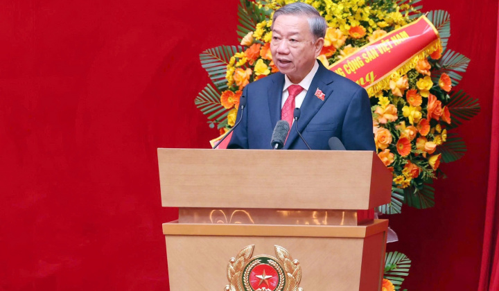 Phát biểu chỉ đạo của Tổng Bí thư Tô Lâm tại Đại hội Đảng bộ Công an Trung ương lần thứ VIII