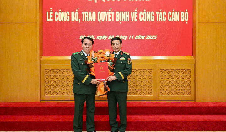 Bộ Quốc phòng có Tư lệnh Bộ đội Biên phòng mới