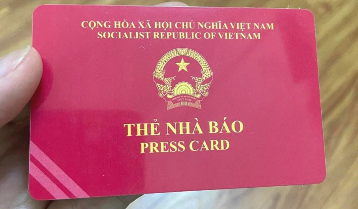 Gia hạn sử dụng Thẻ nhà báo kỳ hạn 2021-2025 đến hết ngày 31/3/2026