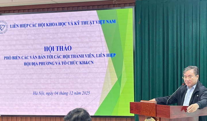 Phổ biến các văn bản tới các Hội thành viên, Liên hiệp Hội địa phương và Tổ chức khoa học và công nghệ