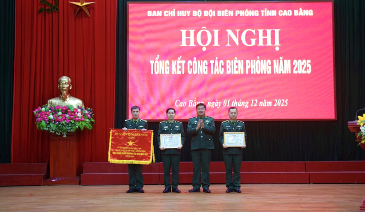 Bộ đội Biên phòng Cao Bằng tổng kết năm 2025: Nhiều dấu ấn và kết quả xuất sắc