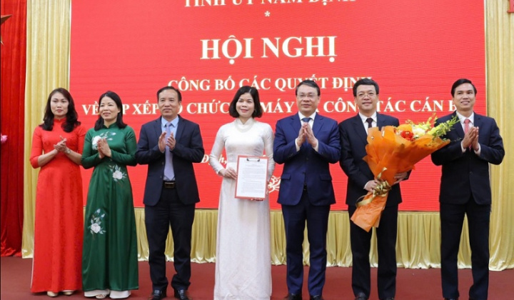 Nam Định: Hợp nhất Ban Tuyên giáo với Ban Dân vận và kết thúc hoạt động của 6 Đảng đoàn