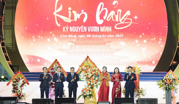 Hà Nam: Công bố Nghị quyết thành lập thị xã Kim Bảng