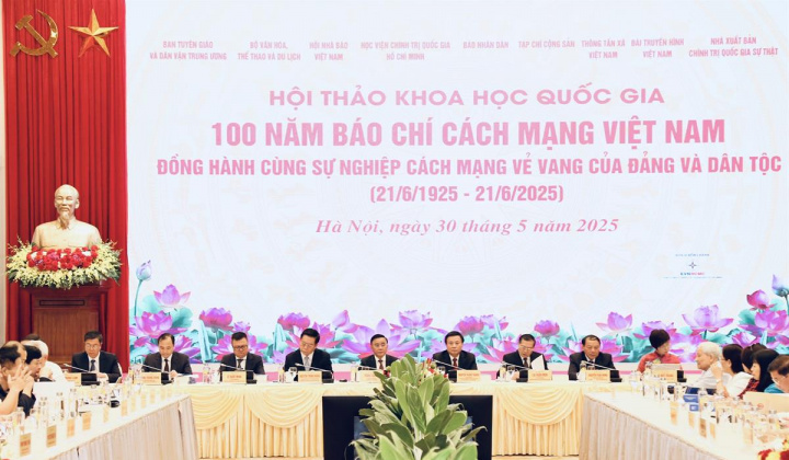 Hội thảo khoa học quốc gia “100 năm Báo chí cách mạng Việt Nam đồng hành cùng sự nghiệp vẻ vang của Đảng và dân tộc”
